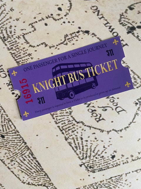 Knight Bus Ticket