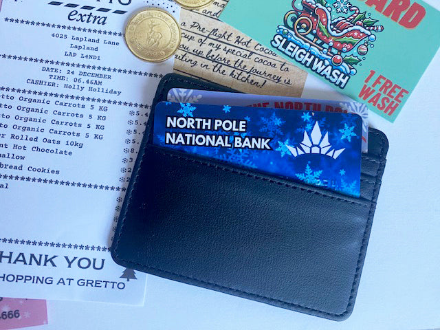 Lost Contents of Santa's Wallet