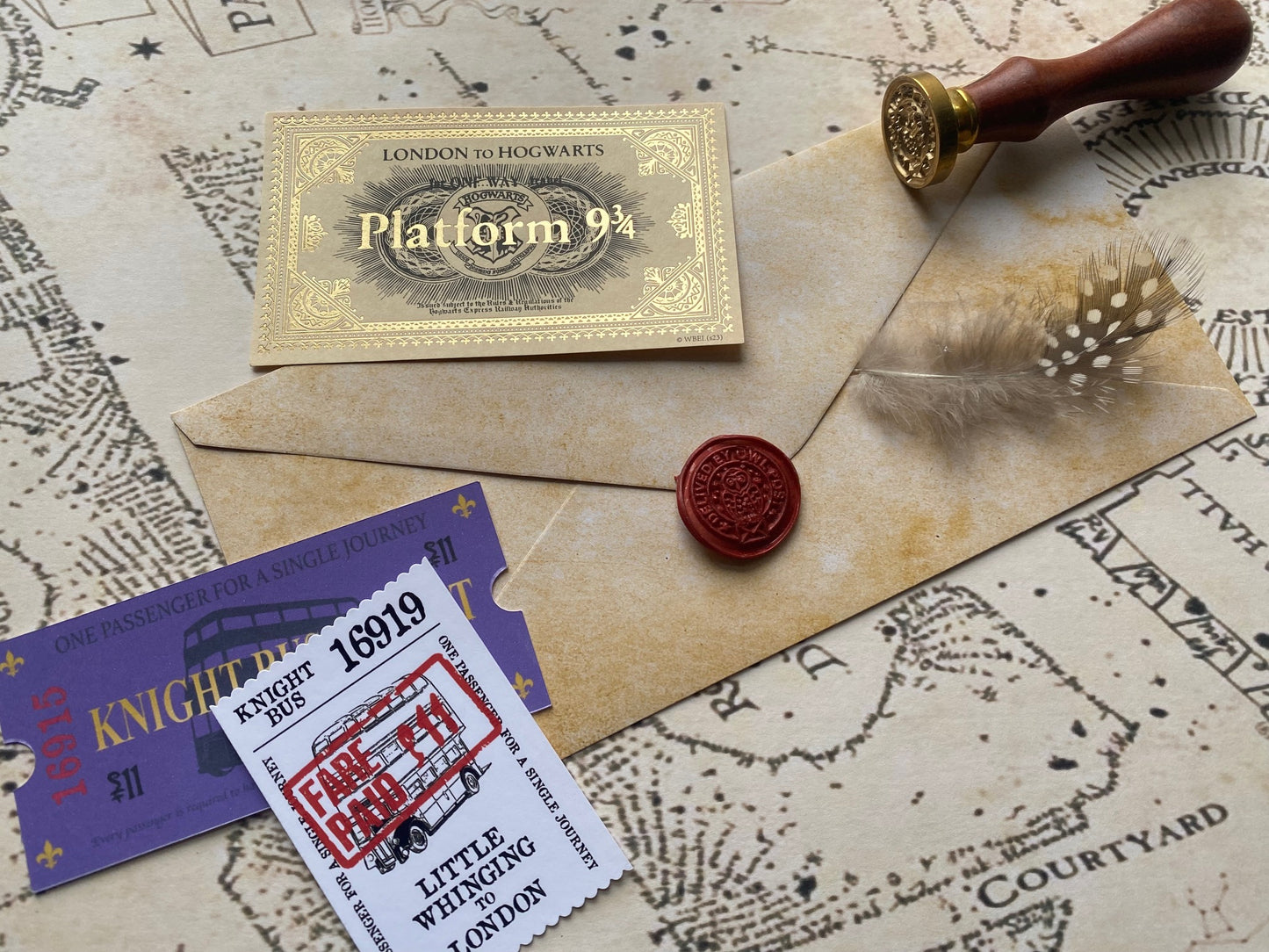 Harry Potter Personalised Studio Tour Letter