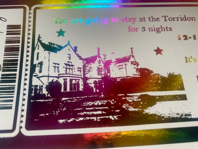 Hotel Reservation Surprise Trip Gift Ticket