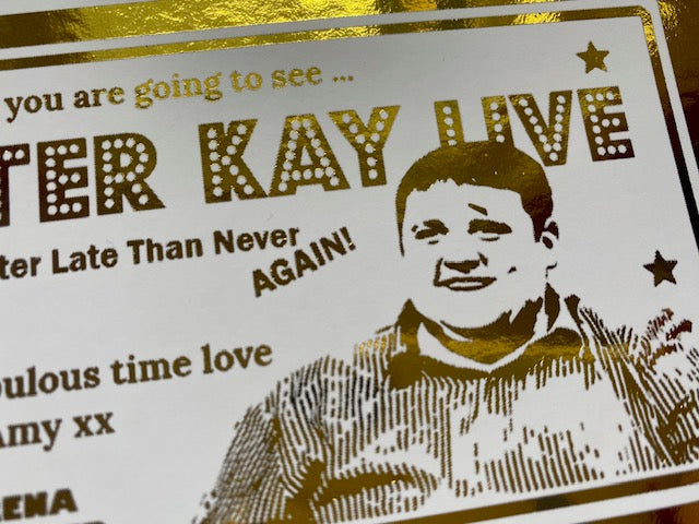 Personalised Comedy Show Gift Ticket