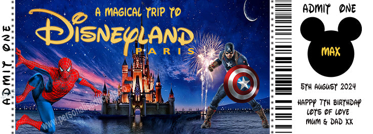 Disneyland Gift Ticket