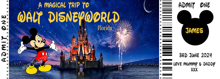 Disneyland Gift Ticket