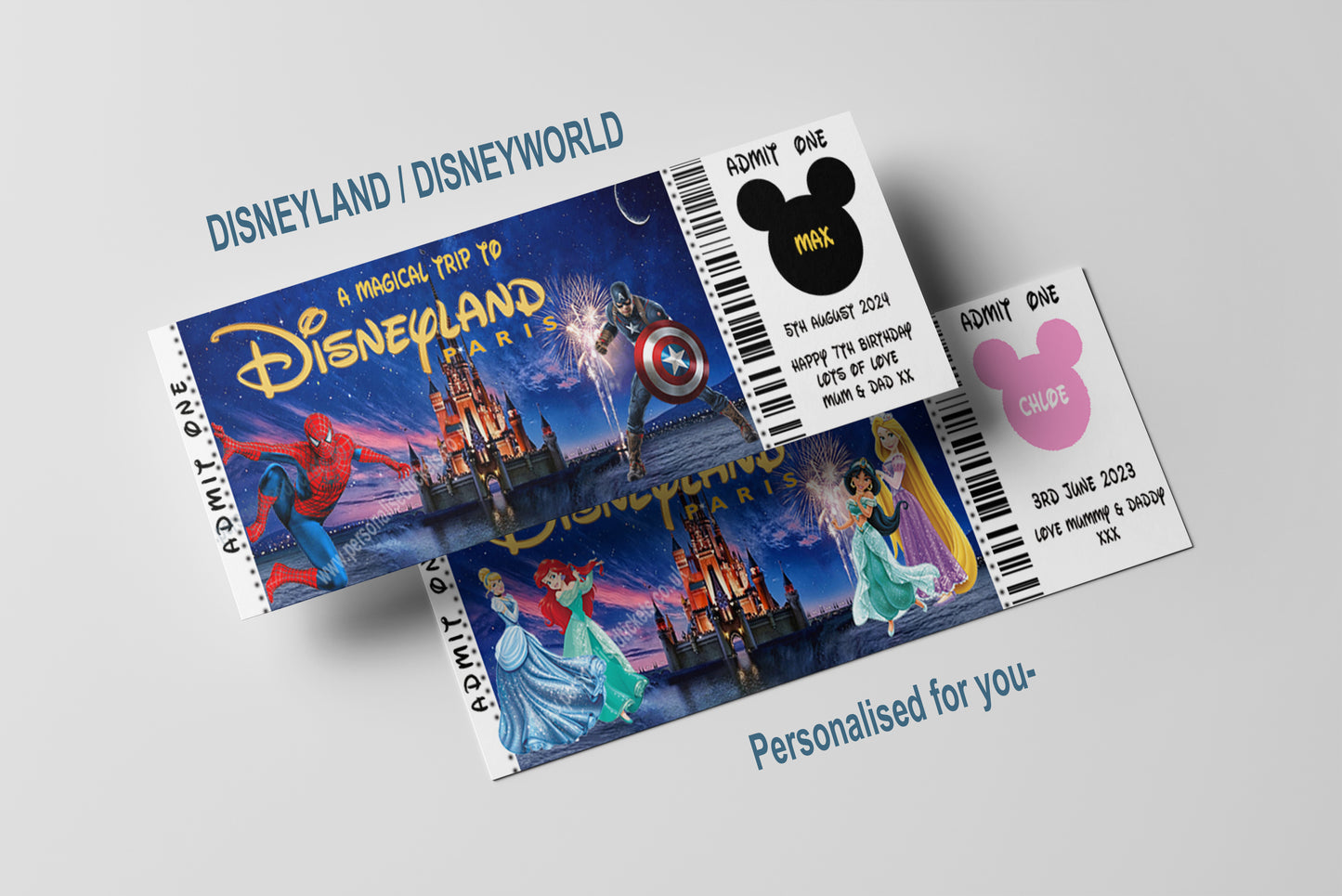 Disneyland Gift Ticket