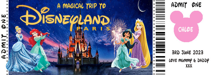 Disneyland Gift Ticket