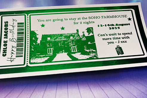 Hotel Reservation Surprise Trip Gift Ticket