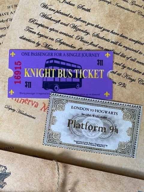 Harry Potter Hogwarts Acceptance Letter
