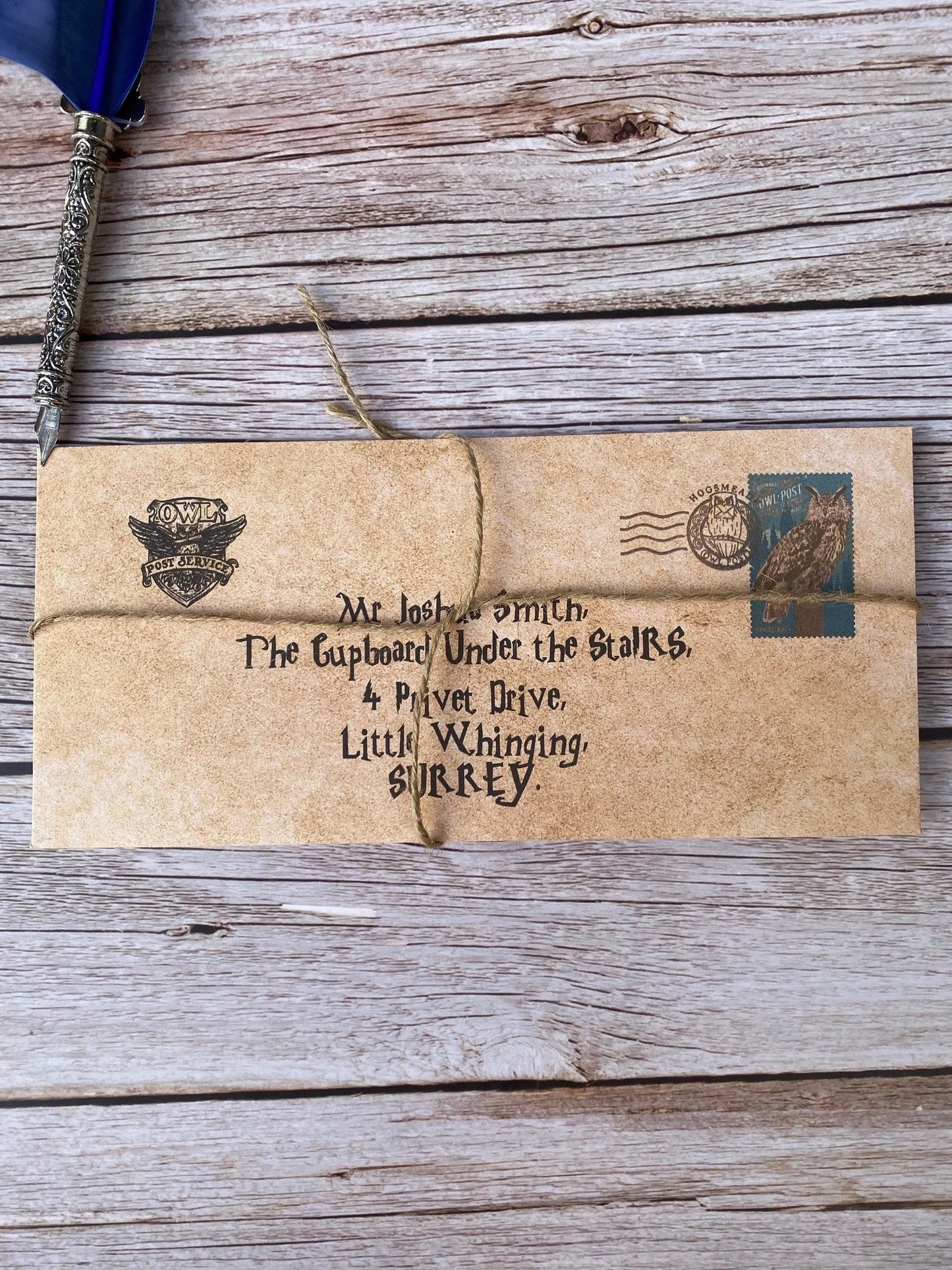 Harry Potter Hogwarts Acceptance Letter