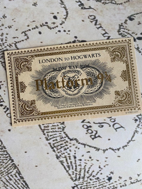 Harry Potter Platform ticket