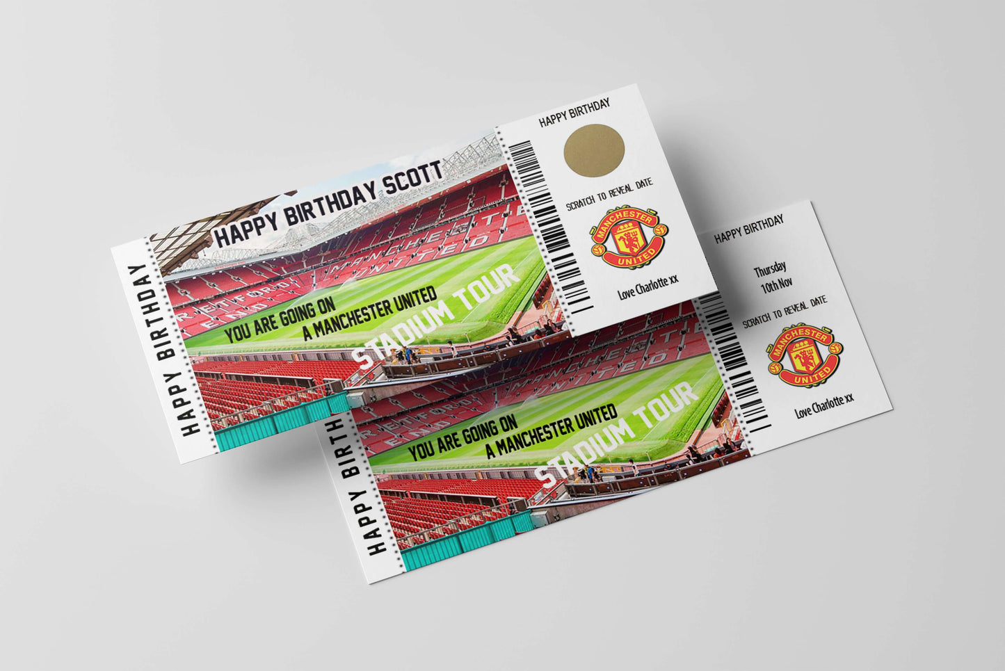 Football Stadium Tour Gift Ticket