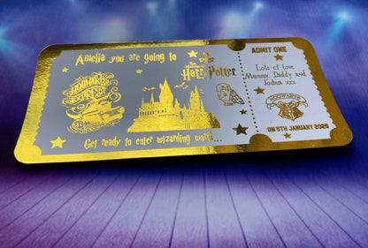 Harry Potter Studios Tour Gift Surprise Ticket