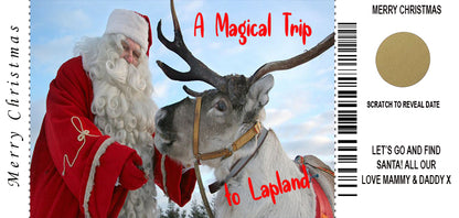 Scratch Reveal Trip To Lapland