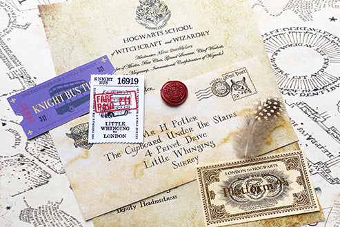 Harry Potter Personalised Studio Tour Letter